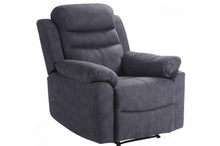 Caldbeck Gloucester Fabric Manual Recliner Sofa | LSW Sofas