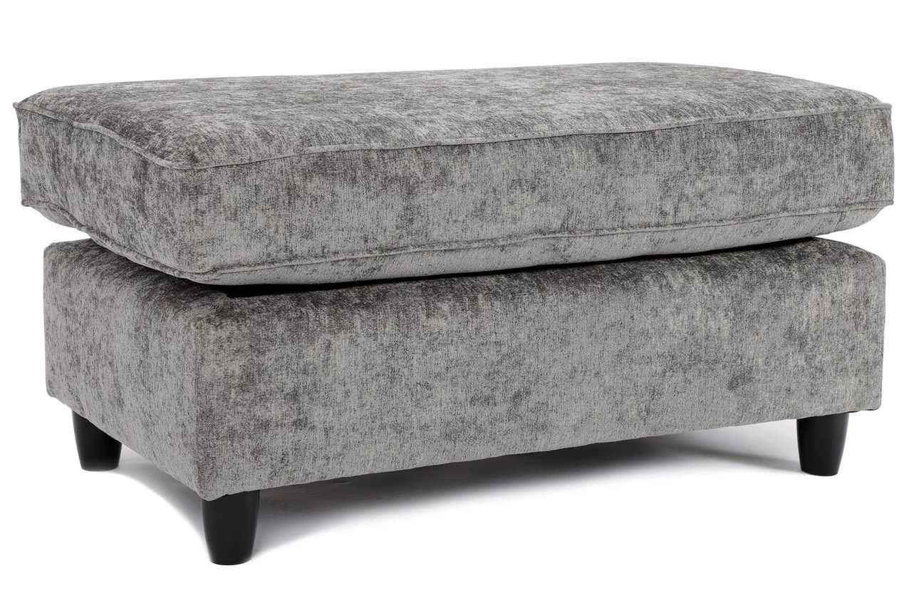 Calder Fabric Corner Sofa  - Platinum & Stone