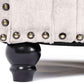 Calder Fabric Corner Sofa  - Platinum & Stone