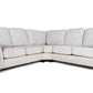 Calder Fabric Corner Sofa  - Platinum & Stone
