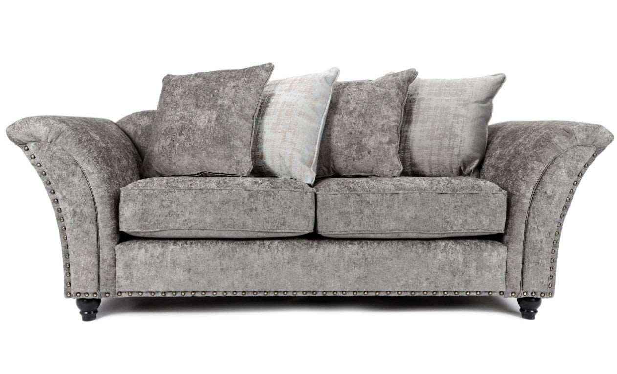 Calder Fabric Sofa Collection - Alaska Platinum & Stone