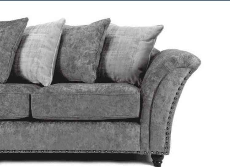 Calder Fabric Sofa Collection - Alaska Platinum & Stone