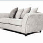 Calder Fabric Sofa Collection - Alaska Platinum & Stone