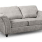 Calder Fabric Sofa Collection - Alaska Platinum & Stone