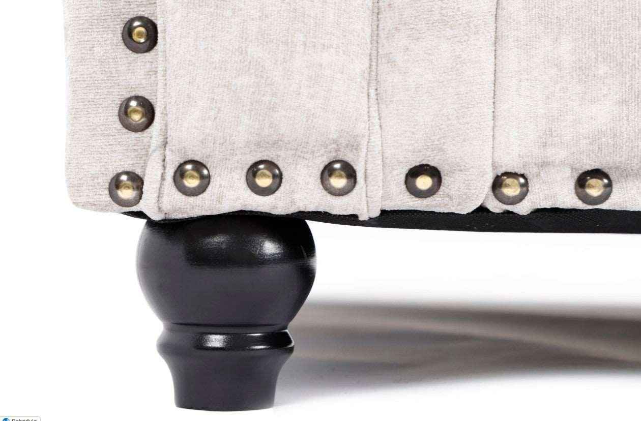 Calder Fabric Sofa Collection - Alaska Platinum & Stone