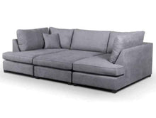 Carnaby Premium Fabric U Shaped Corner Sofa | LSW Sofas