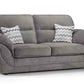 Cartmel Formal Back Sofa Set in Florida grey