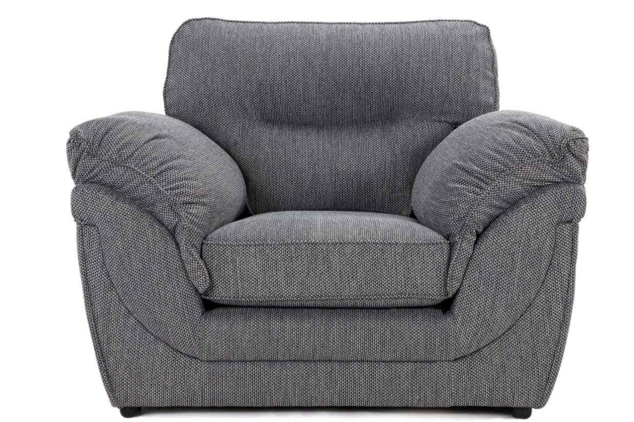 Cartmel Formal Back Sofa Set in Florida grey