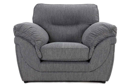 Cartmel Formal Back Sofa Set in Florida grey