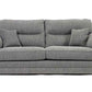 Cartmel Formal Back Sofa Set in Florida grey