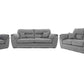 Cartmel Formal Back Sofa Set in Florida grey