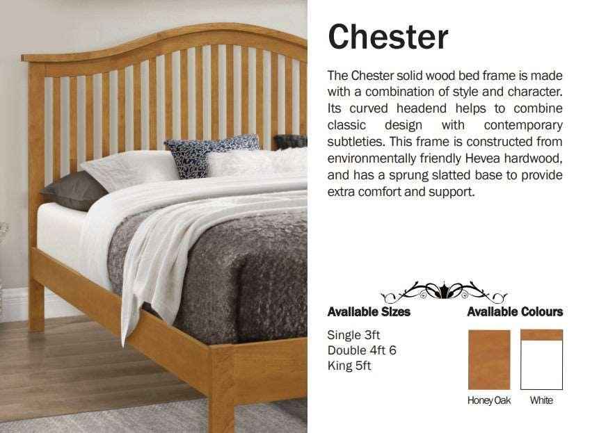 Chester Solid Wood Bed Frame