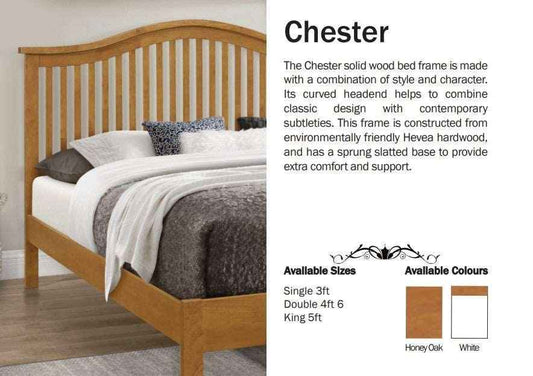 Chester Solid Wood Bed Frame