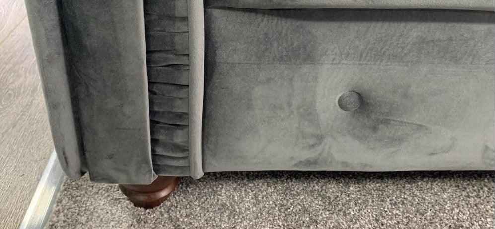 Chesterfield Infinity Velvet Corner Sofa Collection