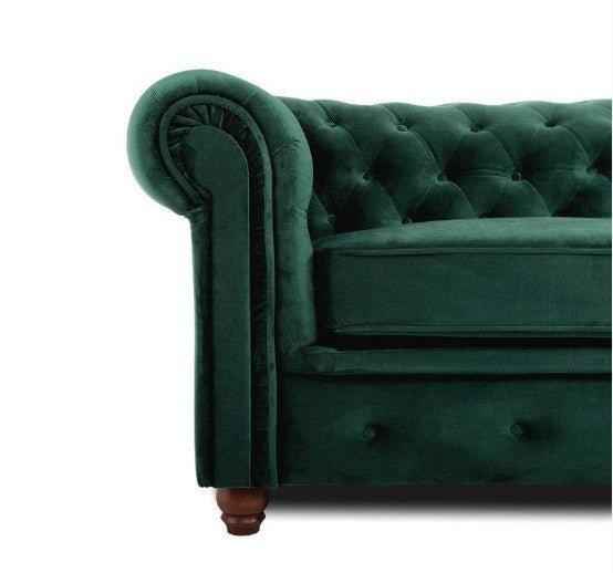 Chesterfield Infinity Velvet Corner Sofa Collection