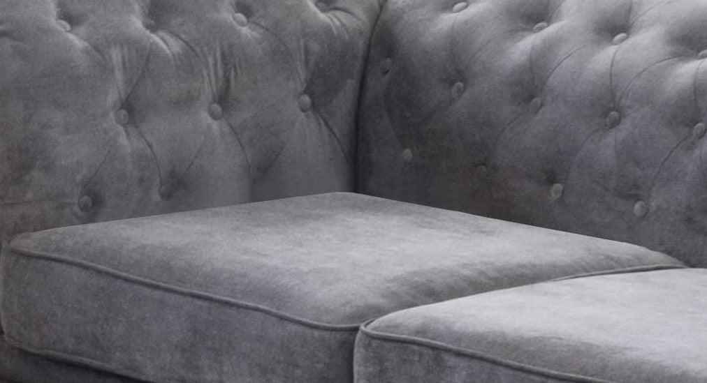 Chesterfield Infinity Velvet Fabric Sofa Collection