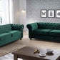 Chesterfield Infinity Velvet Fabric Sofa Collection
