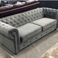 Chesterfield Infinity Velvet Fabric Sofa Collection