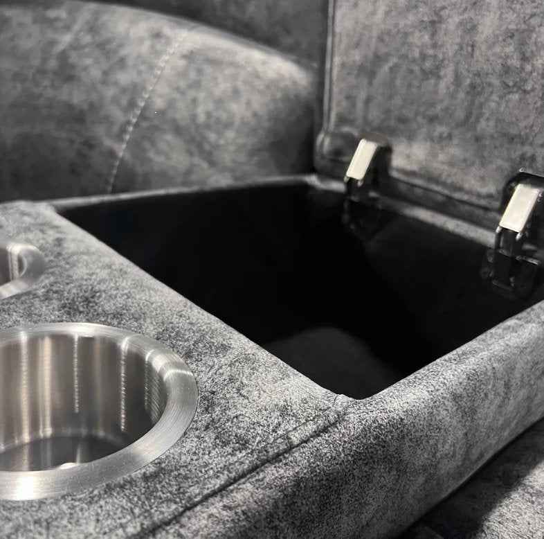 Grange Fabric Modular Electric Corner Sofa - With USB Ports