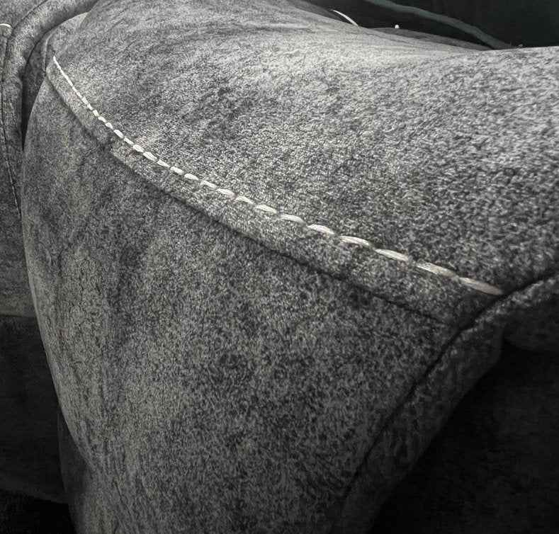 Grange Fabric Modular Electric Corner Sofa - With USB Ports