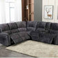 Grange Fabric Modular Electric Corner Sofa - With USB Ports