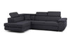 Hilton Storage Corner Sofa Bed With Headrests