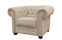 Ireby Premium Fabric Chesterfield Sofa - LSW Sofas