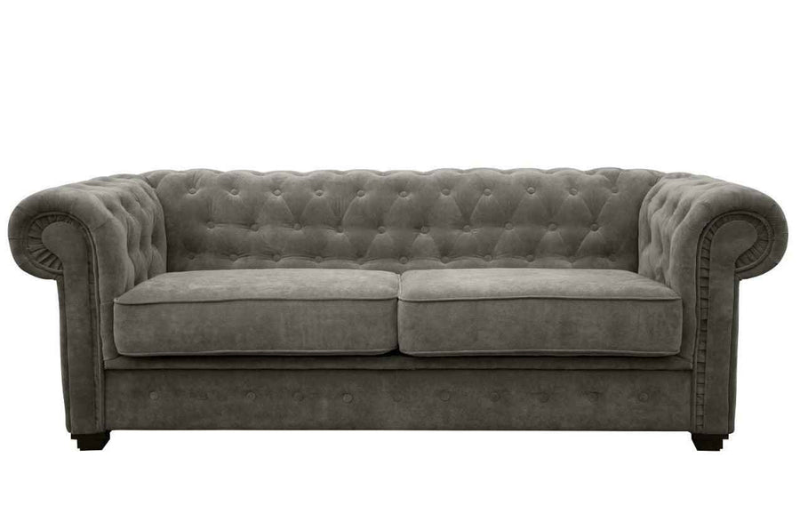 Ireby Premium Fabric Chesterfield Sofa Bed - LSW Sofas