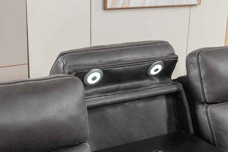 Ivana Tech Power Recliner Sofa With Bluetooth