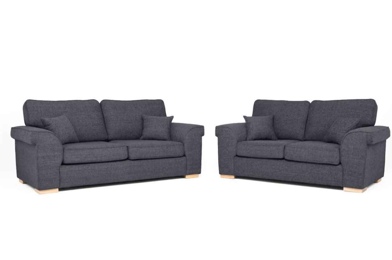 Laithes Premium Fabric Corner Sofa - Luxury LSW Sofas