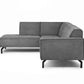 Matterdale Grey Fabric Corner Sofa