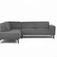 Matterdale Grey Fabric Corner Sofa