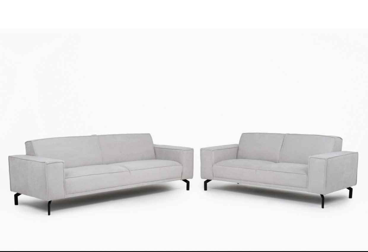 Matterdale Grey Fabric Sofa Set