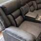 Newton Power Recliner Corner Sofa In Grey