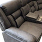 Newton Power Recliner Corner Sofa In Grey