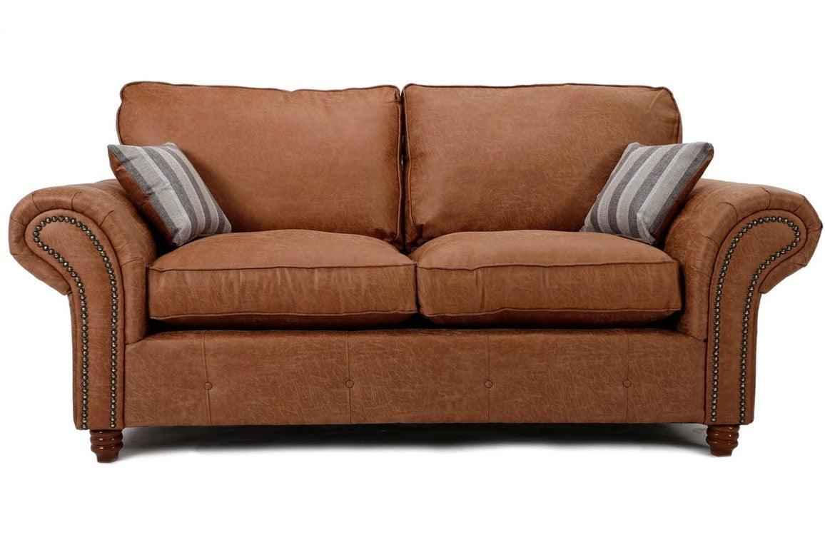 Orton Leather Sofa Set