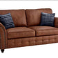 Orton Leather Sofa Set