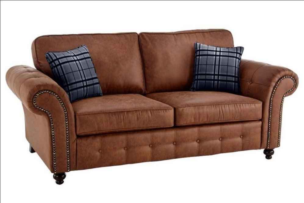 Orton Leather Sofa Set