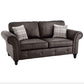 Orton Leather Sofa Set