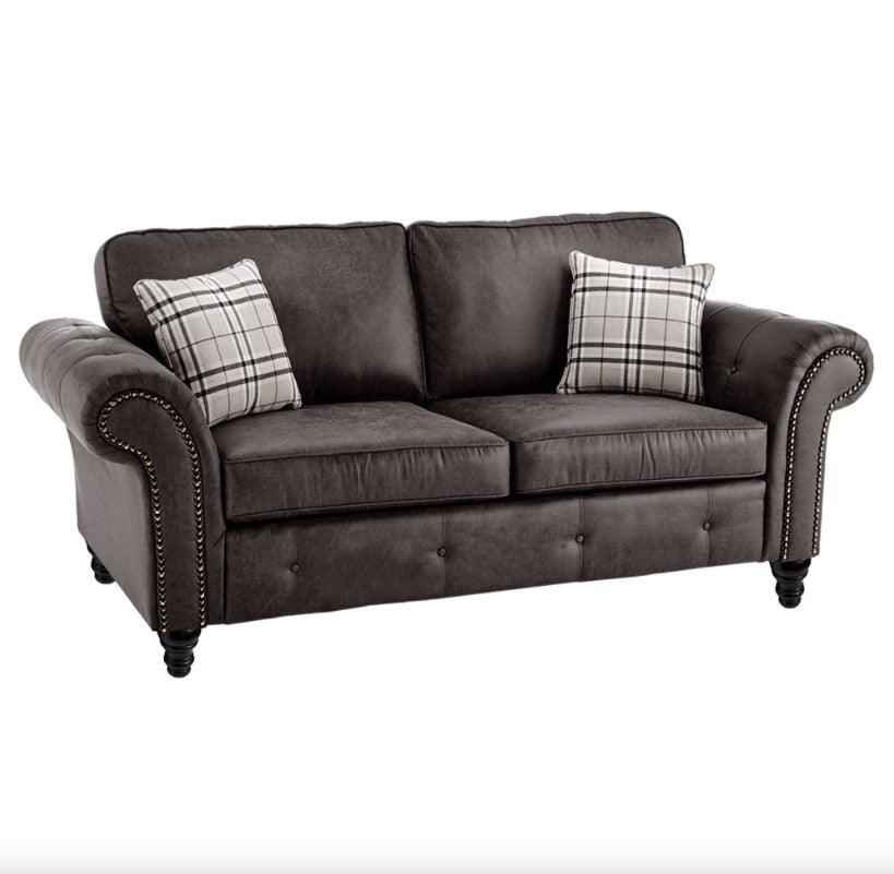 Orton Leather Sofa Set