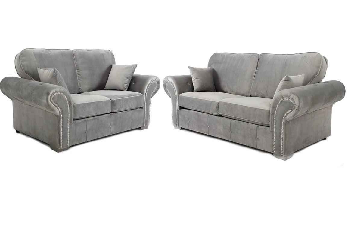 Orton Leather Sofa Set