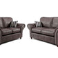 Orton Leather Sofa Set