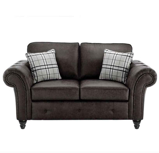 Orton Leather Sofa Set