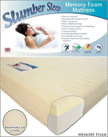 Premium 2000 Fabric Memory Foam Luxury Mattress | LSW Sofas
