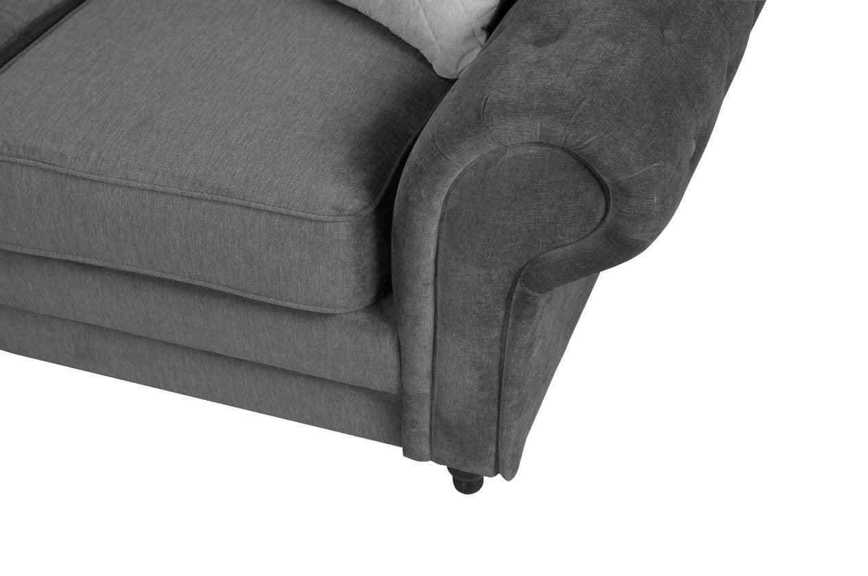 Rockliffe Fabric Full Corner Sofa 2C2