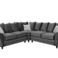 Rockliffe Fabric Full Corner Sofa 2C2