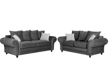Rockliffe Fabric Luxury Chesterfield Sofa Set | LSW Sofas