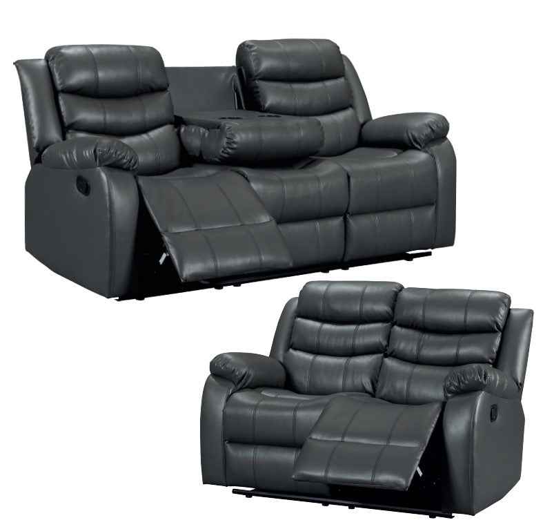 Rosley  LeatherAire Recliner Sofa