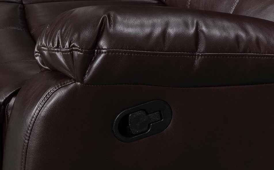 Rosley  LeatherAire Recliner Sofa