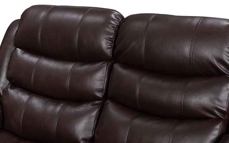Rosley  LeatherAire Recliner Sofa